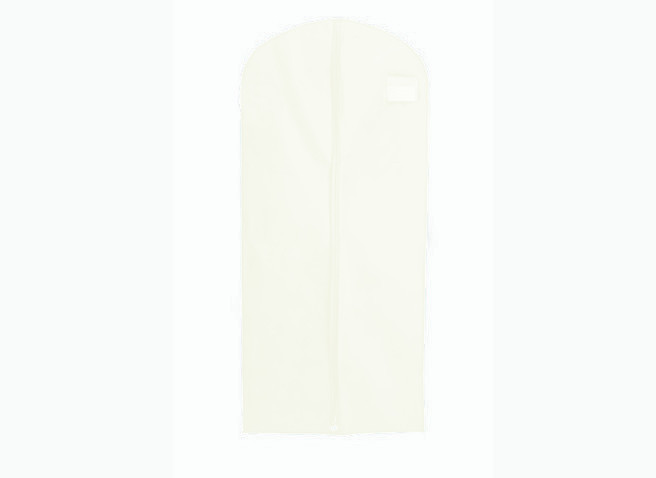 Housse longue vinyle robe de mariée blanc - Tenpac